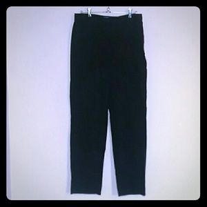 Dockers Women's pin striped black slacks SZ 10